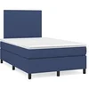 Image de Boxspring met matras stof blauw 120x190 cm3269873