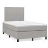Image de Sommier à Lattes de Lit avec Matelas, Lit Rembourré, Lit Double, Lit Adulte de Chambre à Coucher Intérieur, Moderne, 3269874