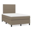 Image de Boxspring met matras stof taupe 120x190 cm3269878