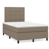 Image de Boxspring met matras stof taupe 120x190 cm3269885