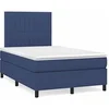 Image de Boxspring met matras stof blauw 120x190 cm3269901