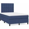 Image de Boxspring met matras stof blauw 120x190 cm3269915