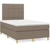 Image de Boxspring met matras stof taupe 120x190 cm3269934