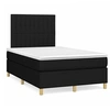 Image de Boxspring met matras stof zwart 120x190 cm3269946
