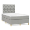 Image de Sommier à Lattes de Lit avec Matelas, Lit Rembourré, Lit Double, Lit Adulte de Chambre à Coucher Intérieur, Moderne, 3269951