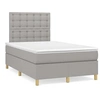 Image de Sommier à Lattes de Lit avec Matelas, Lit Rembourré, Lit Double, Lit Adulte de Chambre à Coucher Intérieur, Moderne, 3269958