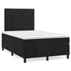Image de Boxspring met matras fluweel zwart 120x190 cm3269997