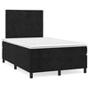 Image de Boxspring met matras fluweel zwart 120x190 cm3270003