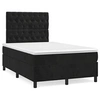 Image de Boxspring met matras fluweel zwart 120x190 cm3270015