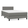 Image de Sommier à Lattes de Lit avec Matelas et LED, Lit Rembourré, Lit Double, Lit Adulte de Chambre à Coucher Intérieur, 3270033