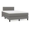 Image de Sommier à Lattes de Lit avec Matelas et LED, Lit Rembourré, Lit Double, Lit Adulte de Chambre à Coucher Intérieur, 3270054