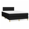 Image de Sommier à Lattes de Lit avec Matelas et LED, Lit Rembourré, Lit Double, Lit Adulte de Chambre à Coucher Intérieur, 3270104