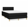 Image de Sommier à Lattes de Lit avec Matelas et LED, Lit Rembourré, Lit Double, Lit Adulte de Chambre à Coucher Intérieur, 3270118