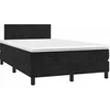 Image de Sommier à Lattes de Lit et Matelas LED, Lit Rembourré avec Tête de Lit, Lit Double, Lit Adulte de Chambre, Moderne, 3270161