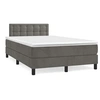 Image de Sommier à lattes de Lit avec Matelas et LED, Lit Rembourré, Lit Double, Lit Adulte de Chambre à Coucher Intérieur, 3270178