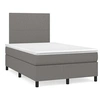 Image de Sommier à lattes de Lit avec Matelas et LED, Lit Rembourré, Lit Double, Lit Adulte de Chambre à Coucher Intérieur, 3270184