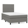 Image de Sommier à lattes de Lit avec Matelas et LED, Lit Rembourré, Lit Double, Lit Adulte de Chambre à Coucher Intérieur, 3270191
