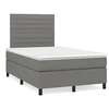 Image de Sommier à lattes de Lit avec Matelas et LED, Lit Rembourré, Lit Double, Lit Adulte de Chambre à Coucher Intérieur, 3270205