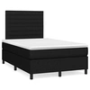 Image de Sommier à lattes de Lit avec Matelas et LED, Lit Rembourré, Lit Double, Lit Adulte de Chambre à Coucher Intérieur, 3270206