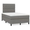 Image de Sommier à lattes de Lit avec Matelas et LED, Lit Rembourré, Lit Double, Lit Adulte de Chambre à Coucher Intérieur, 3270219