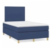 Image de Sommier à lattes de Lit avec Matelas et LED, Lit Rembourré, Lit Double, Lit Adulte de Chambre à Coucher Intérieur, 3270238