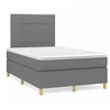 Image de Sommier à lattes de Lit avec Matelas et LED, Lit Rembourré, Lit Double, Lit Adulte de Chambre à Coucher Intérieur, 3270247