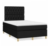 Image de Boxspring met matras en LED stof zwart 120x190 cm3270269