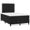 Image de Boxspring met matras en LED fluweel zwart 120x190 cm3270307
