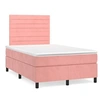 Image de Sommier à lattes de Lit avec Matelas et LED, Lit Rembourré, Lit Double, Lit Adulte de Chambre à Coucher Intérieur, 3270322