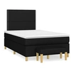 Image de Boxspring met matras stof zwart 120x190 cm3270399