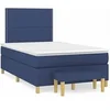 Image de Sommier à Lattes de Lit avec Matelas, Lit Rembourré, Lit Double, Lit Adulte de Chambre à Coucher Intérieur, Moderne, 3270403