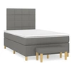 Image de Sommier à Lattes de Lit avec Matelas, Lit Rembourré, Lit Double, Lit Adulte de Chambre à Coucher Intérieur, Moderne, 3270405