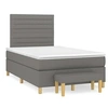 Image de Boxspring met matras stof zwart 120x190 cm3270413
