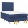 Image de Sommier à Lattes de Lit avec Matelas, Lit Rembourré, Lit Double, Lit Adulte de Chambre à Coucher Intérieur, Moderne, 3270424