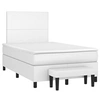 Image de Boxspring met matras kunstleer wit 120x190 cm3270440