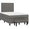 Image de Sommier à Lattes de Lit avec Matelas, Lit Rembourré, Lit Double, Lit Adulte de Chambre à Coucher Intérieur, Moderne, 3270455