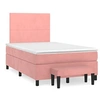 Image de Boxspring met matras fluweel roze 120x190 cm3270462