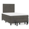 Image de Boxspring met matras fluweel donkergrijs 120x190 cm3270476