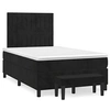 Image de Boxspring met matras fluweel zwart 120x190 cm3270483