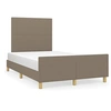 Image de Bedframe zonder matras 120x190 cm stof taupe3270503