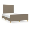 Image de Bedframe zonder matras 120x190 cm stof taupe3270510