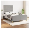 Image de Bedframe zonder matras 120x190 cm stof lichtgrijs3270527