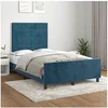 Image de Bedframe zonder matras 120x190 cm fluweel donkerblauw3270582