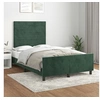 Image de Bedframe zonder matras 120x190 cm fluweel donkergroen3270587