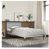 Image de Bedframe bewerkt hout en metaal grijs sonoma eiken 75x190 cm845560