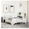 Image de Cadre de lit sans matelas noir 140x200 cm 845857