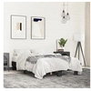Image de Cadre de lit sans matelas noir 120x200 cm 845862