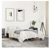 Image de Cadre de lit sans matelas chêne fumé 120x200 cm 845864