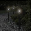Image de Lampadaire d'extérieur noir 60 cm acier inoxydable, éclairage au sol d'extérieur, éclairage au sol de jardin, 4006353