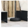 Image de Base de parasol pour mâts Ø38 48 mm 25 kg rond